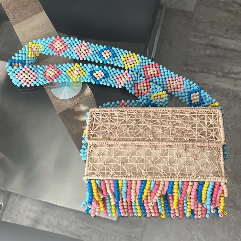 Mercedes Salazar Revolve* I Want To Hold Your Hand Crossbody Bag, NWT - Picture 13 of 14